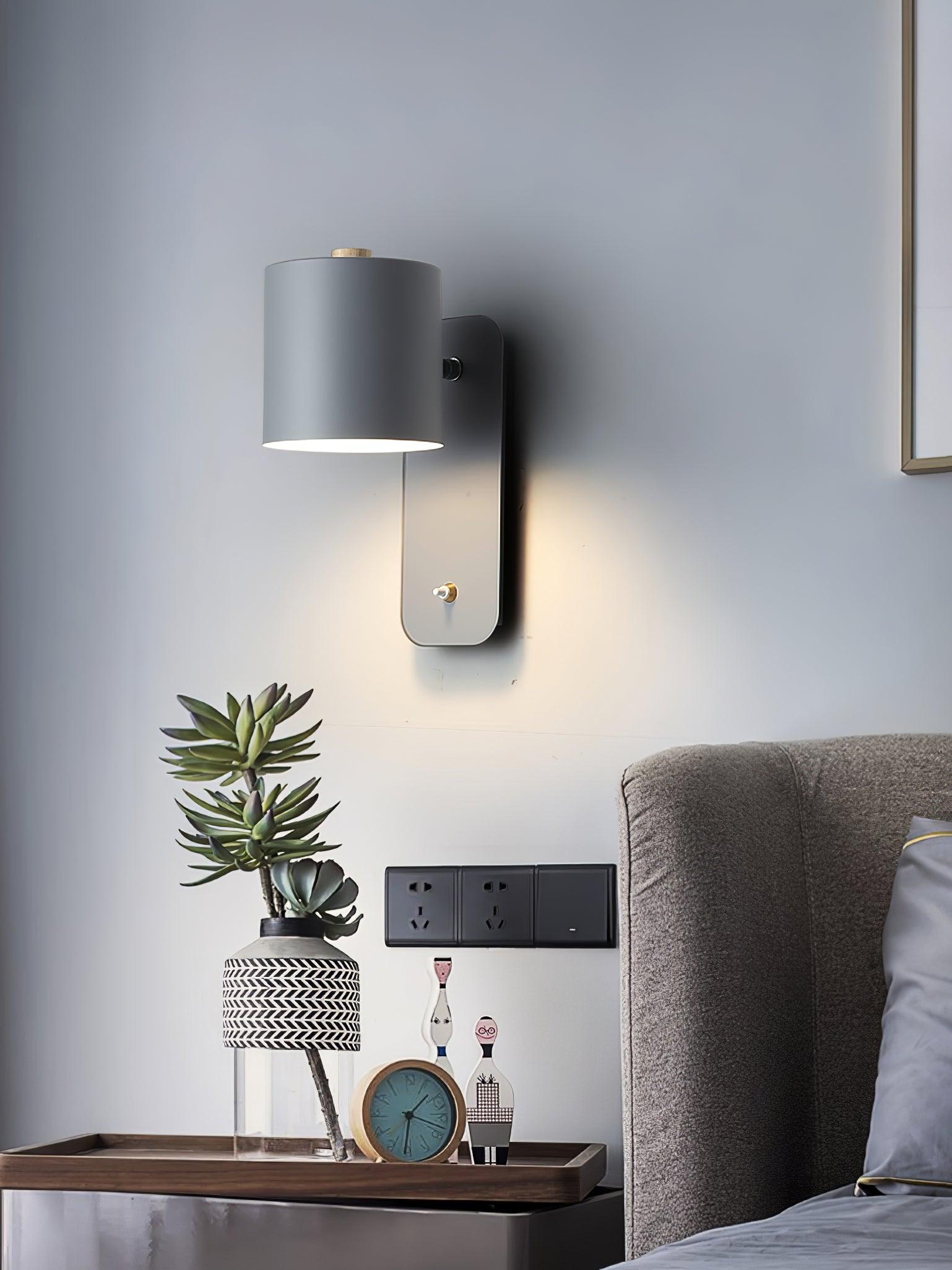 Applique murale moderne Arnaldur en Bois Noir
