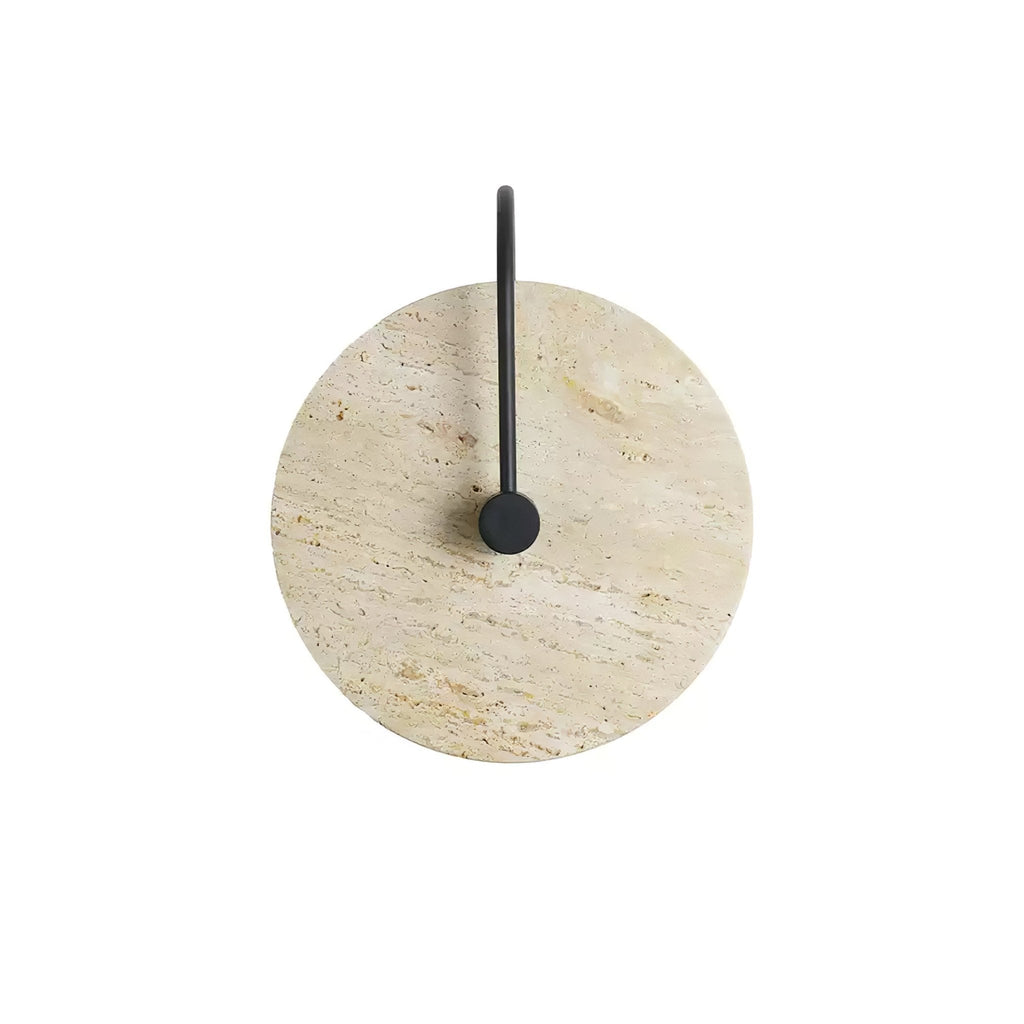 Applique murale moderne Frantz en Travertin jaune
