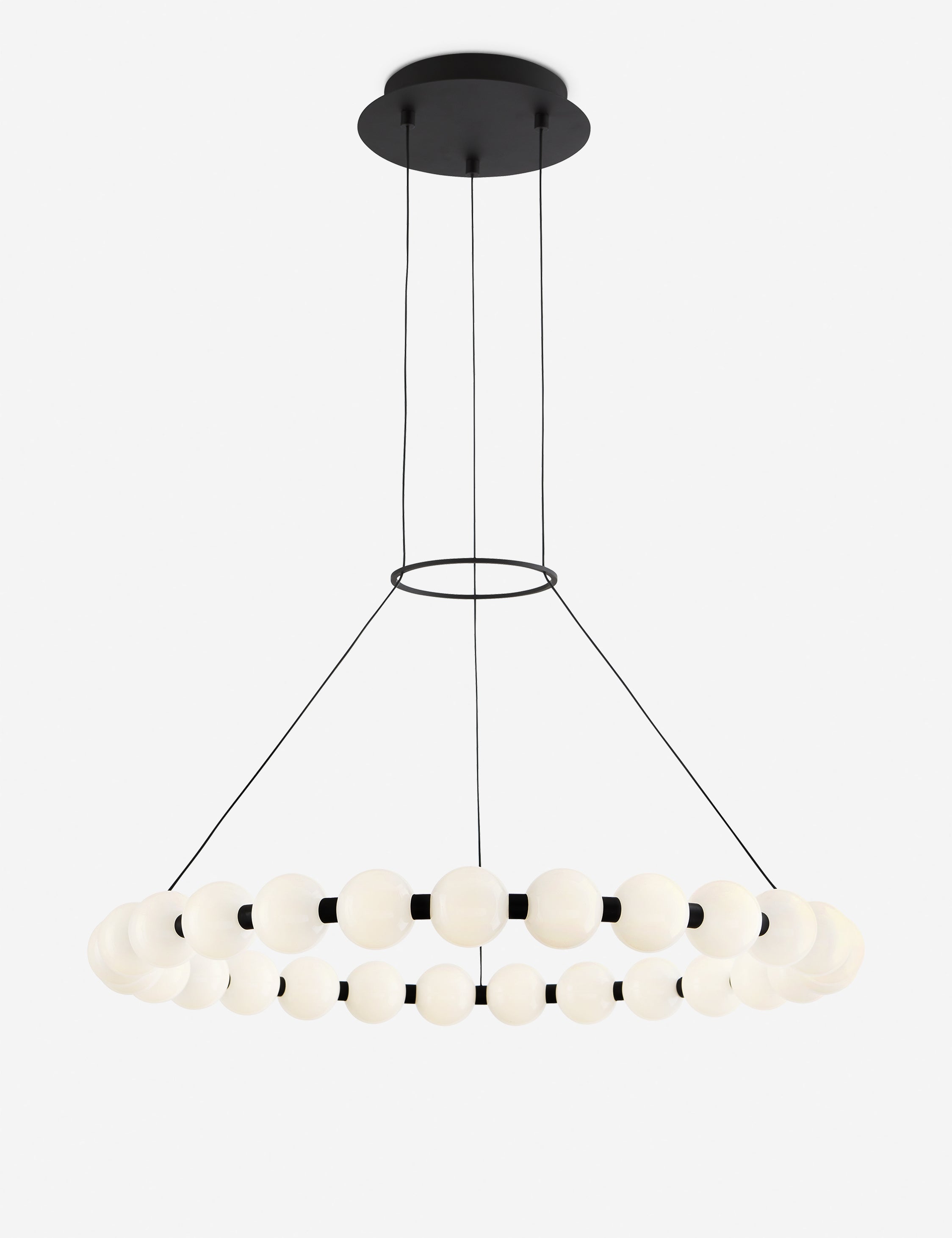 Lustre moderne Eiki en noir - Noir
