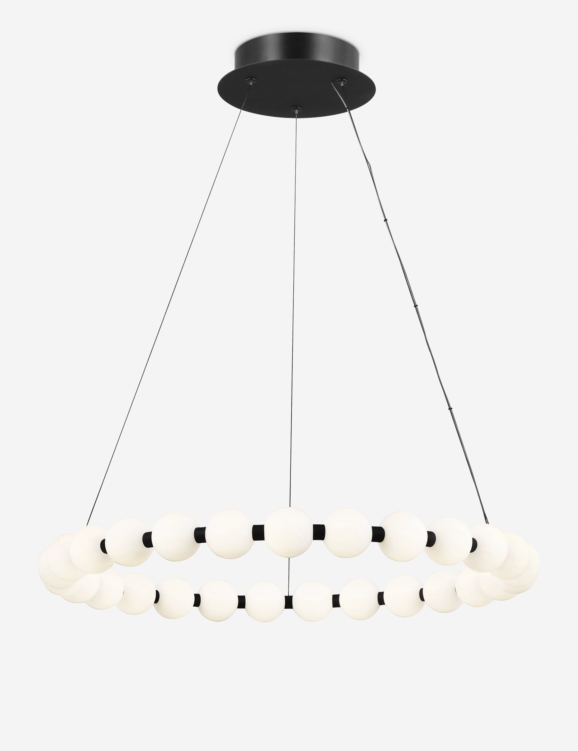 Lustre moderne Eiki en noir - Noir