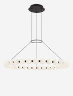 Lustre moderne Eiki en noir - Noir
