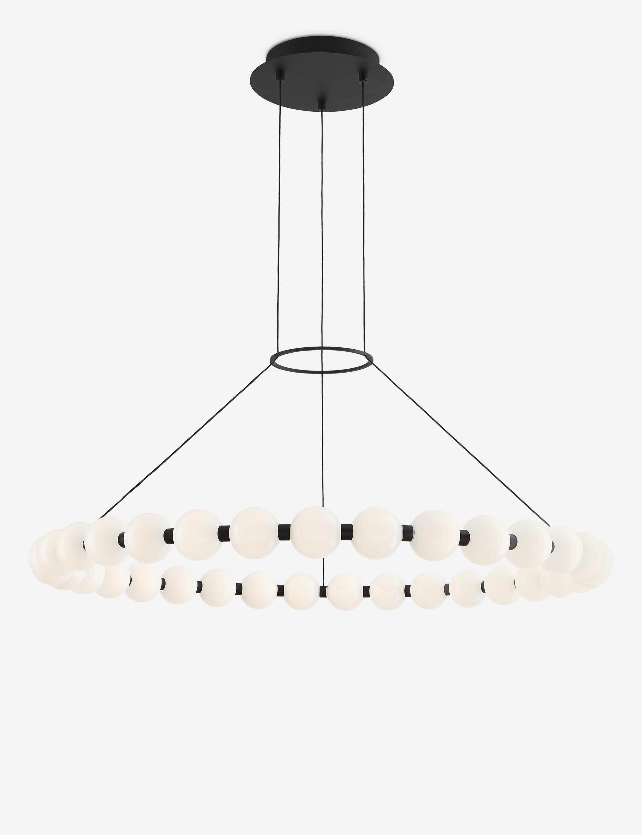 Lustre moderne Eiki en noir - Noir