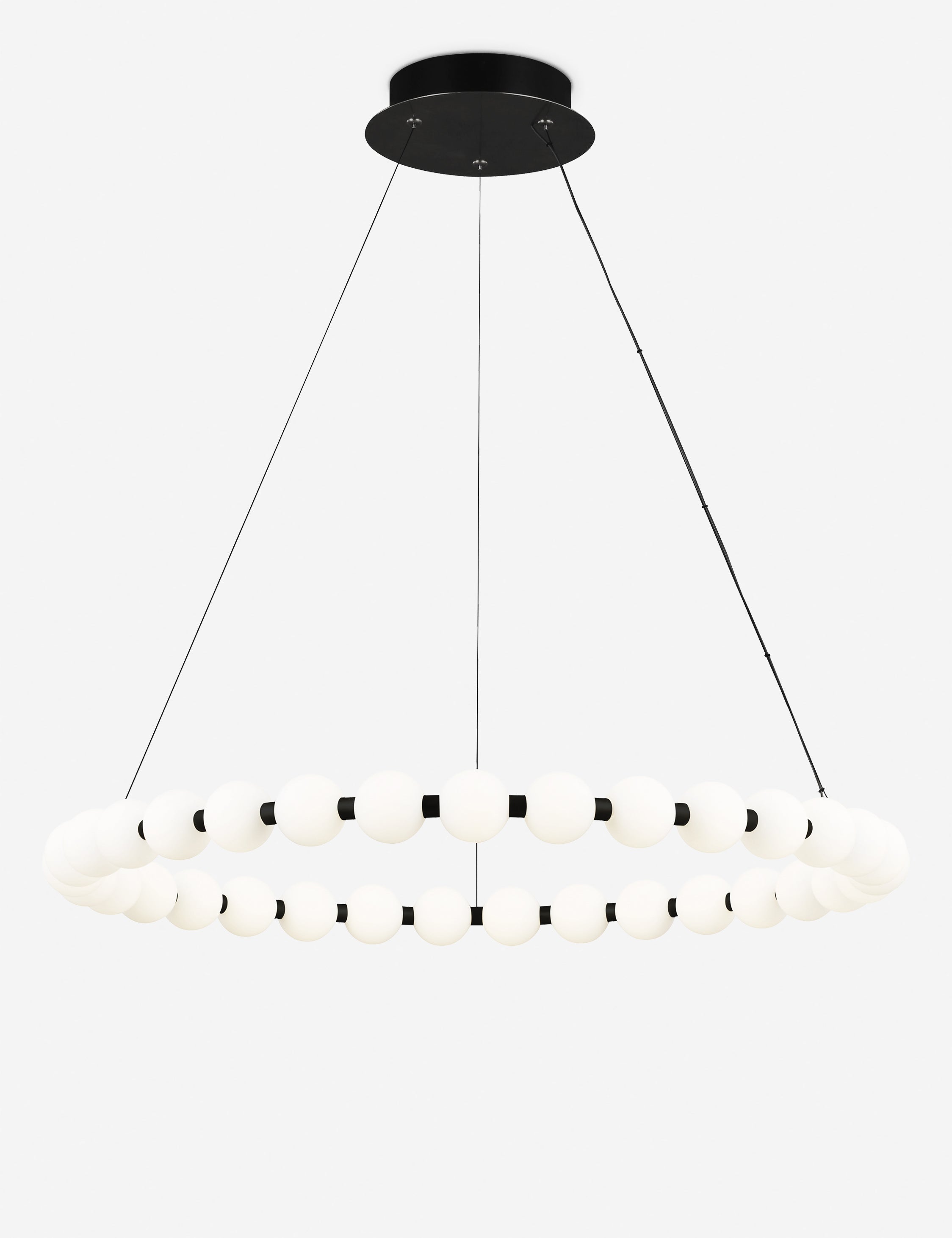 Lustre moderne Eiki en noir - Noir