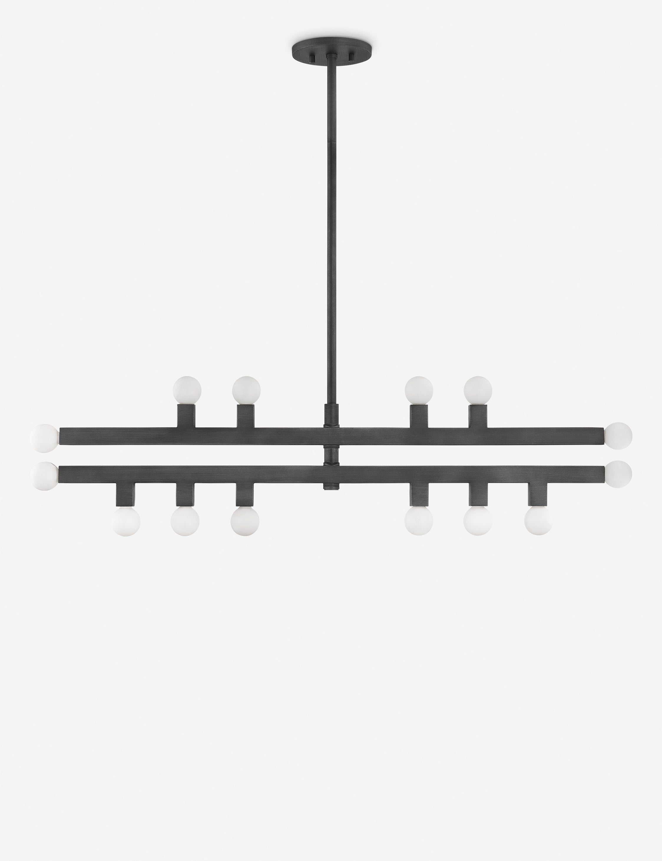 Lustre minimaliste Thorvin en noir - Noir