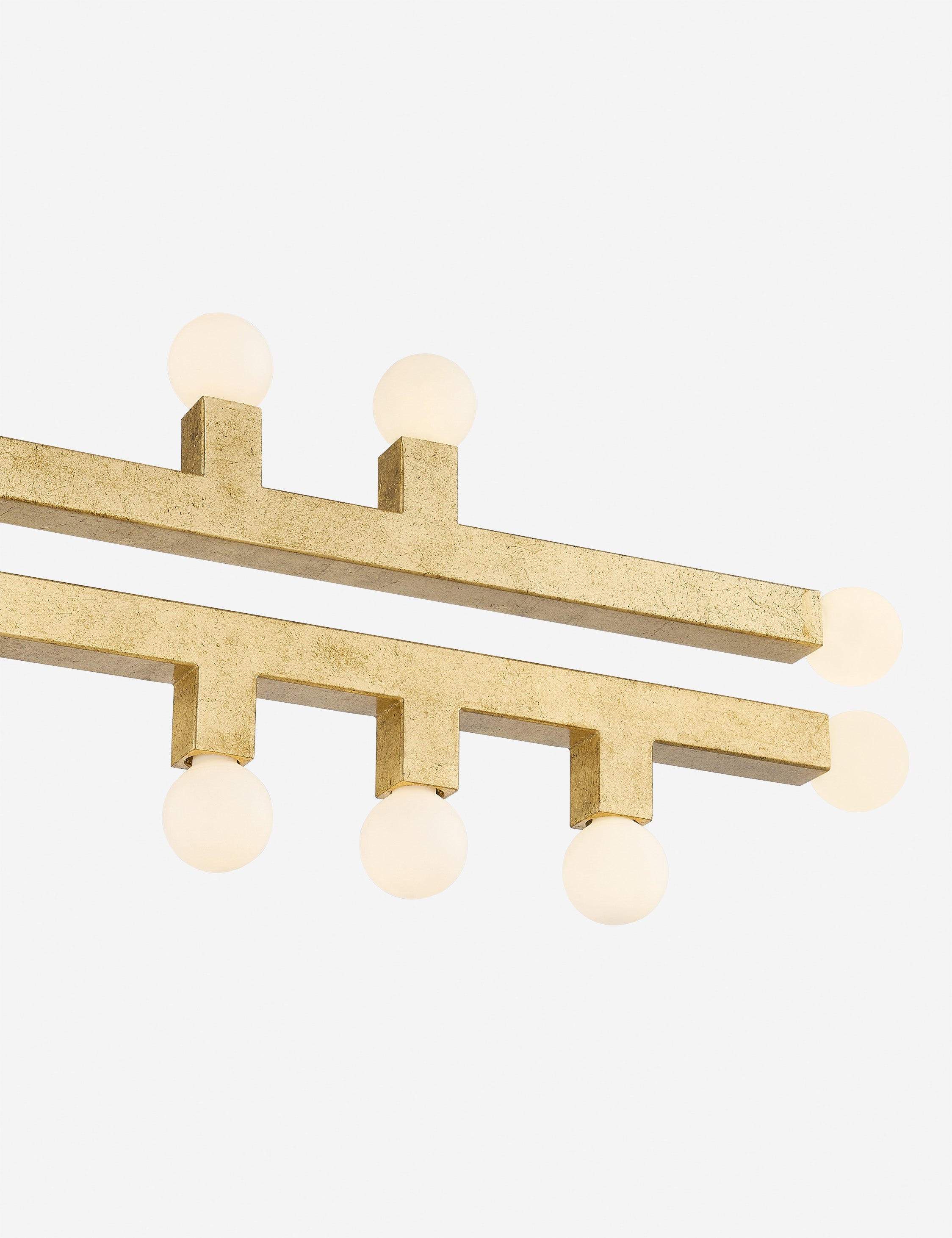 Lustre minimaliste Thorvin en laiton - Laiton