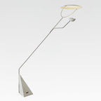 Lampadaire moderne Seff en Marbre Blanc et gris
