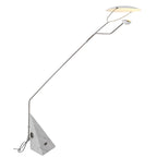 Lampadaire moderne Seff en Marbre Blanc et gris