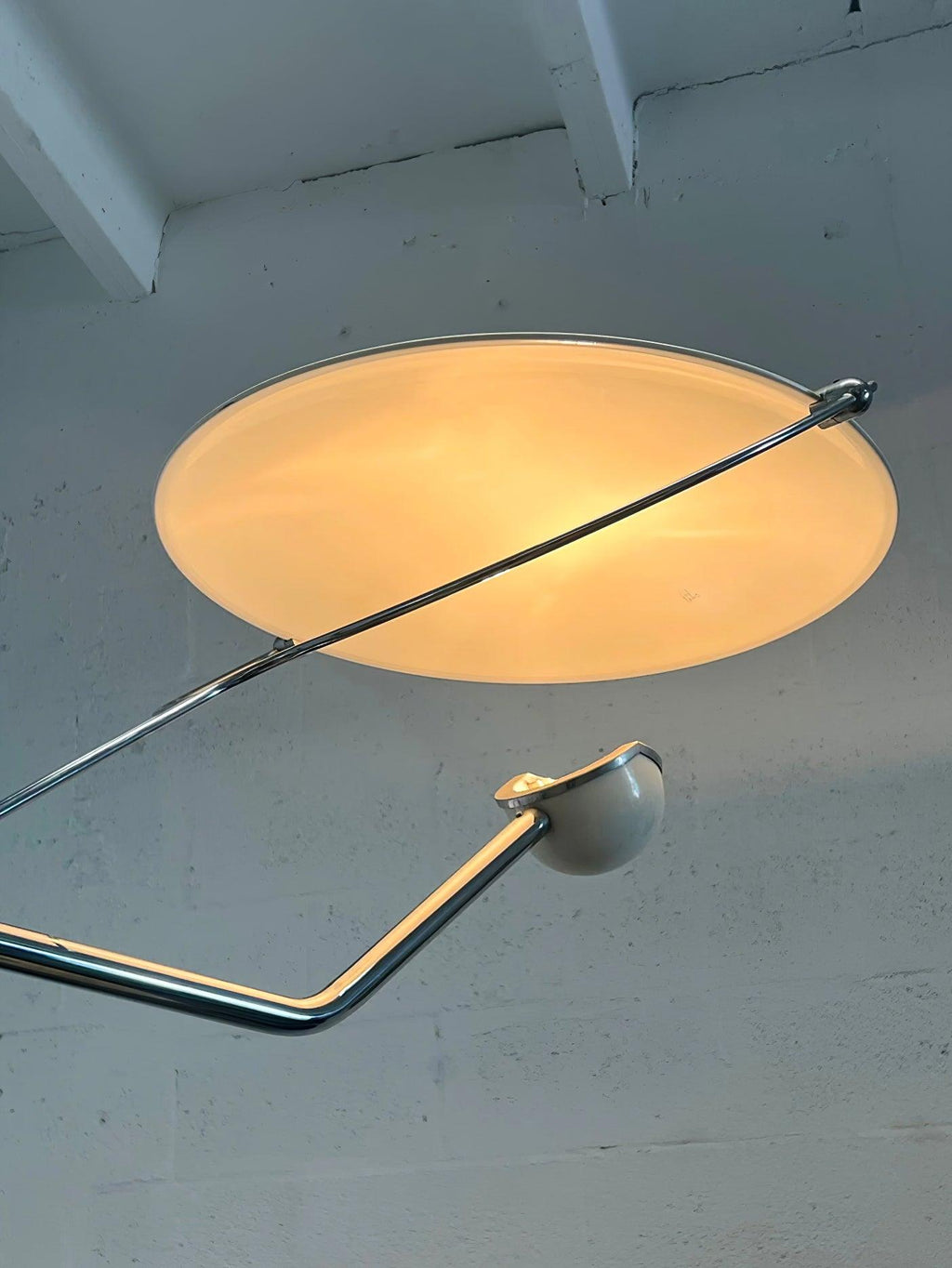 Lampadaire moderne Seff en Marbre Blanc et gris