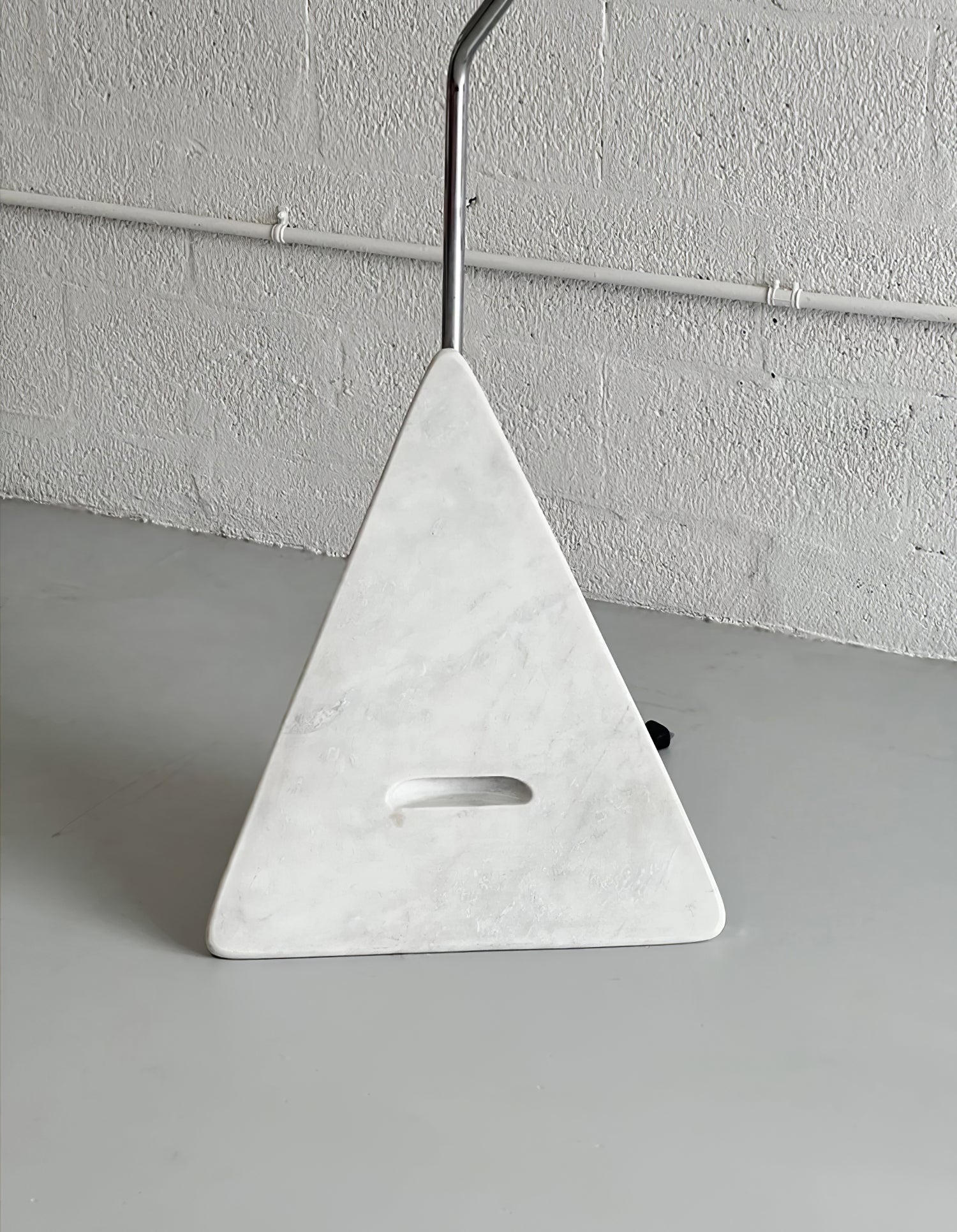 Lampadaire moderne Seff en Marbre Blanc et gris
