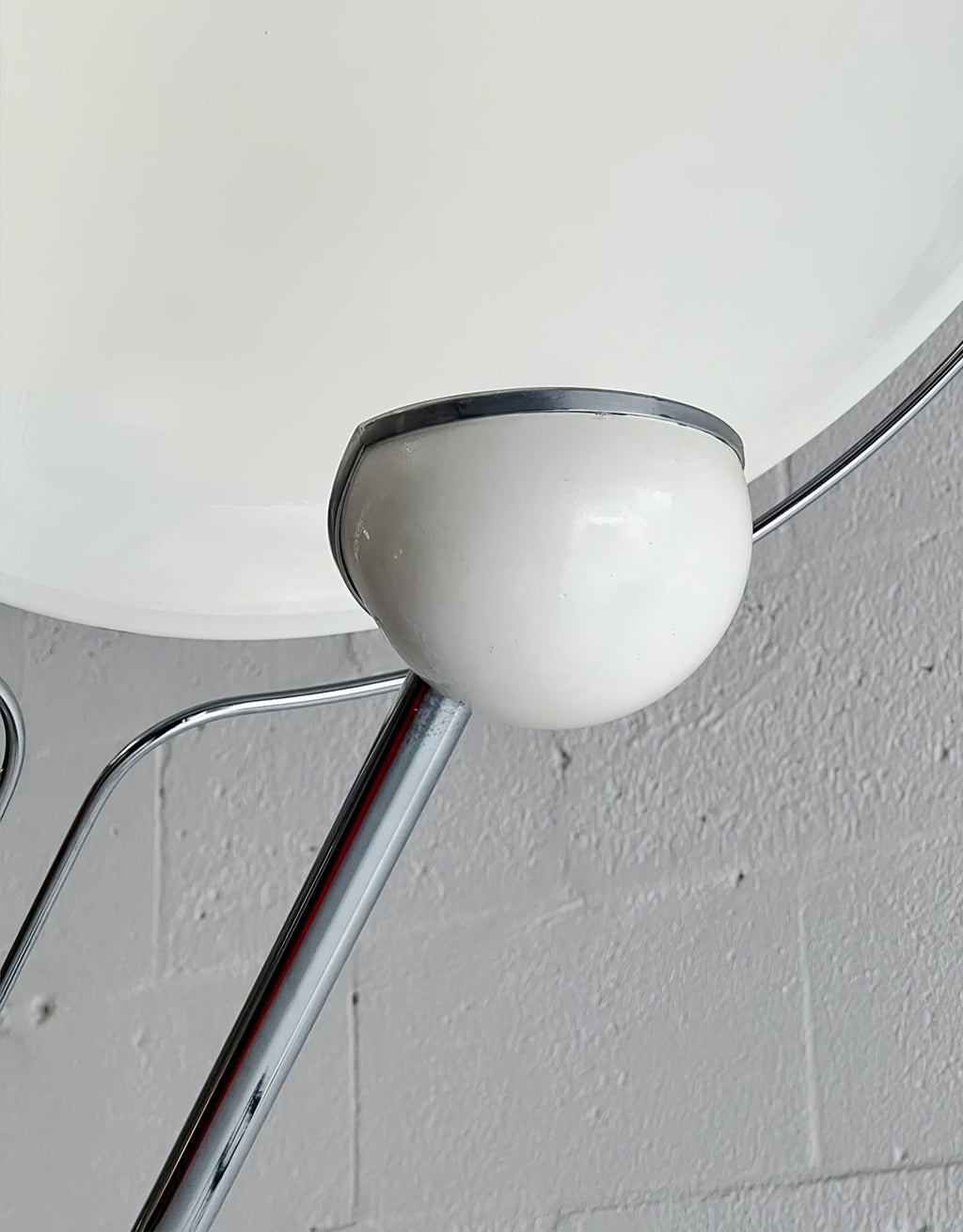 Lampadaire moderne Seff en Marbre Blanc et gris