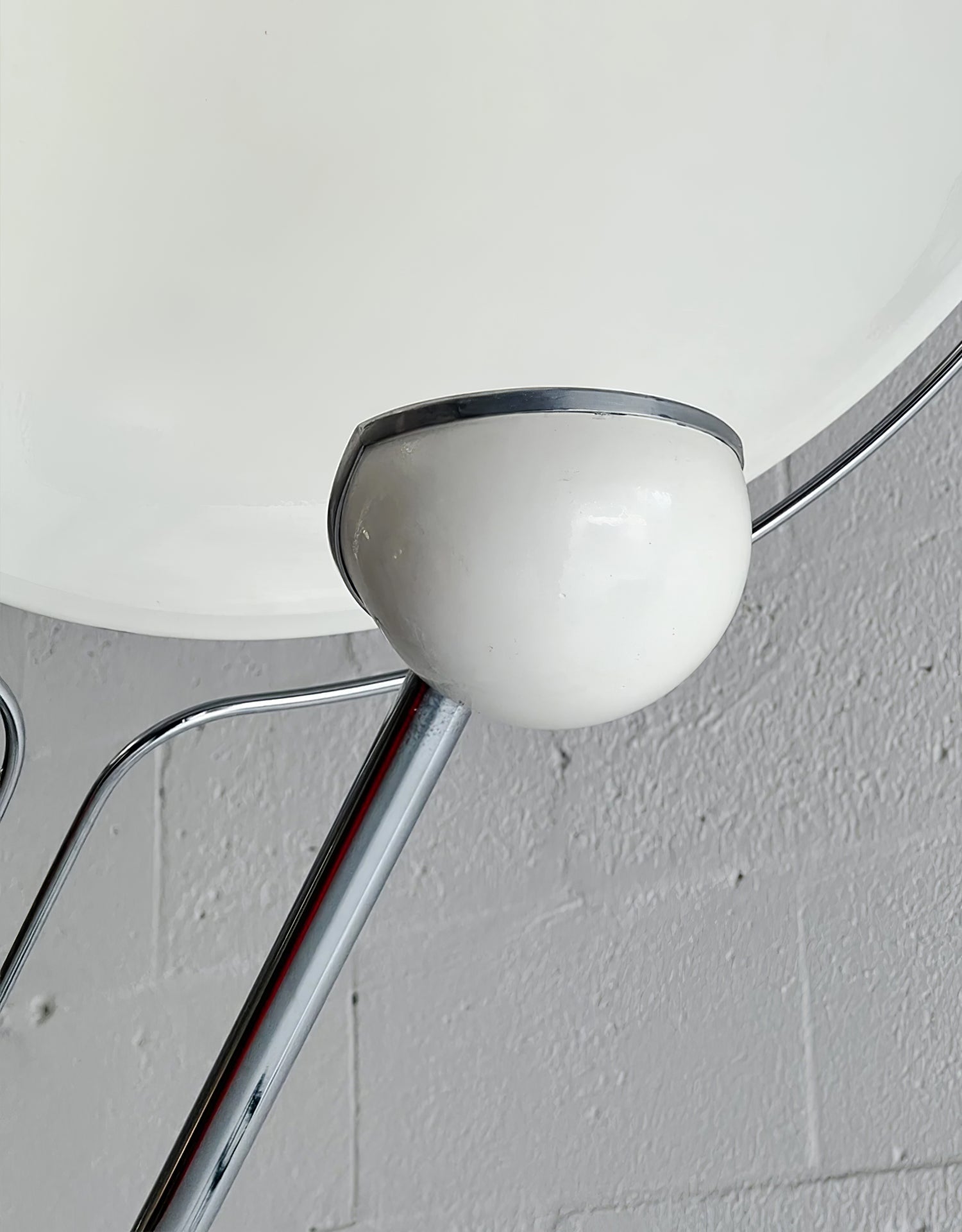 Lampadaire moderne Seff en Marbre Blanc et gris
