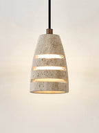 Suspension moderne Balen en Travertin jaune