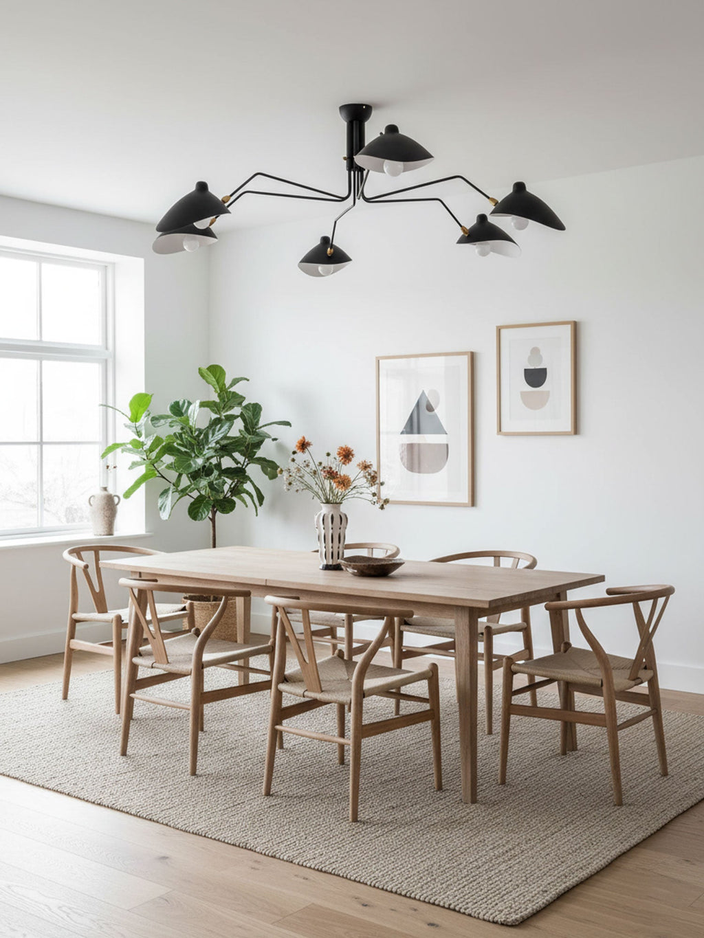 Plafonnier moderne Ems en Métal, Aluminium, Laiton Noir