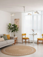 Plafonnier moderne Ems en Métal, Aluminium, Laiton Noir