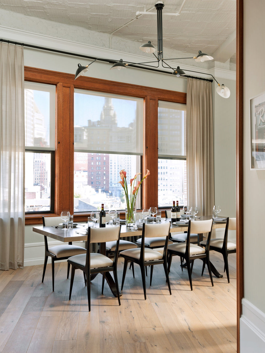 Plafonnier moderne Ems en Métal, Aluminium, Laiton Noir