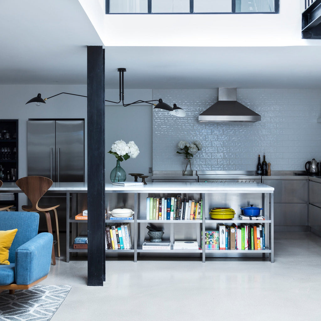 Plafonnier moderne Ems en Métal, Aluminium, Laiton Noir