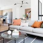 Plafonnier moderne Ems en Métal, Aluminium, Laiton Noir