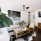 Plafonnier moderne Ems en Métal, Aluminium, Laiton Noir