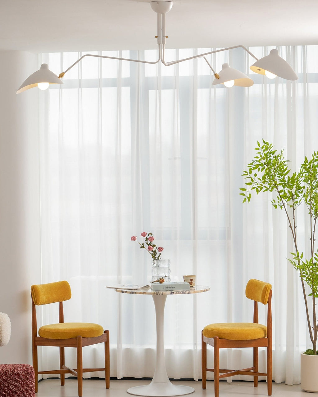 Plafonnier moderne Ems en Métal, Aluminium, Laiton Noir