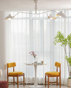 Plafonnier moderne Ems en Métal, Aluminium, Laiton Noir