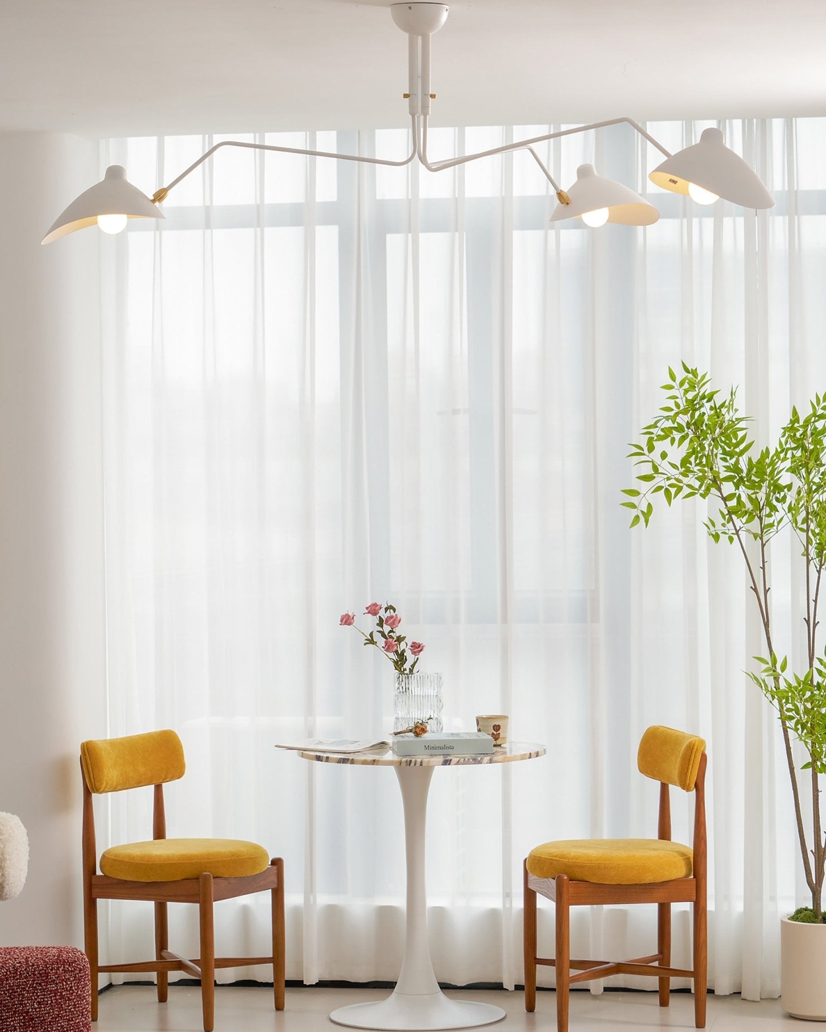 Plafonnier moderne Ems en Métal, Aluminium, Laiton Noir