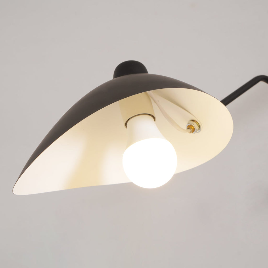 Plafonnier moderne Ems en Métal, Aluminium, Laiton Blanc