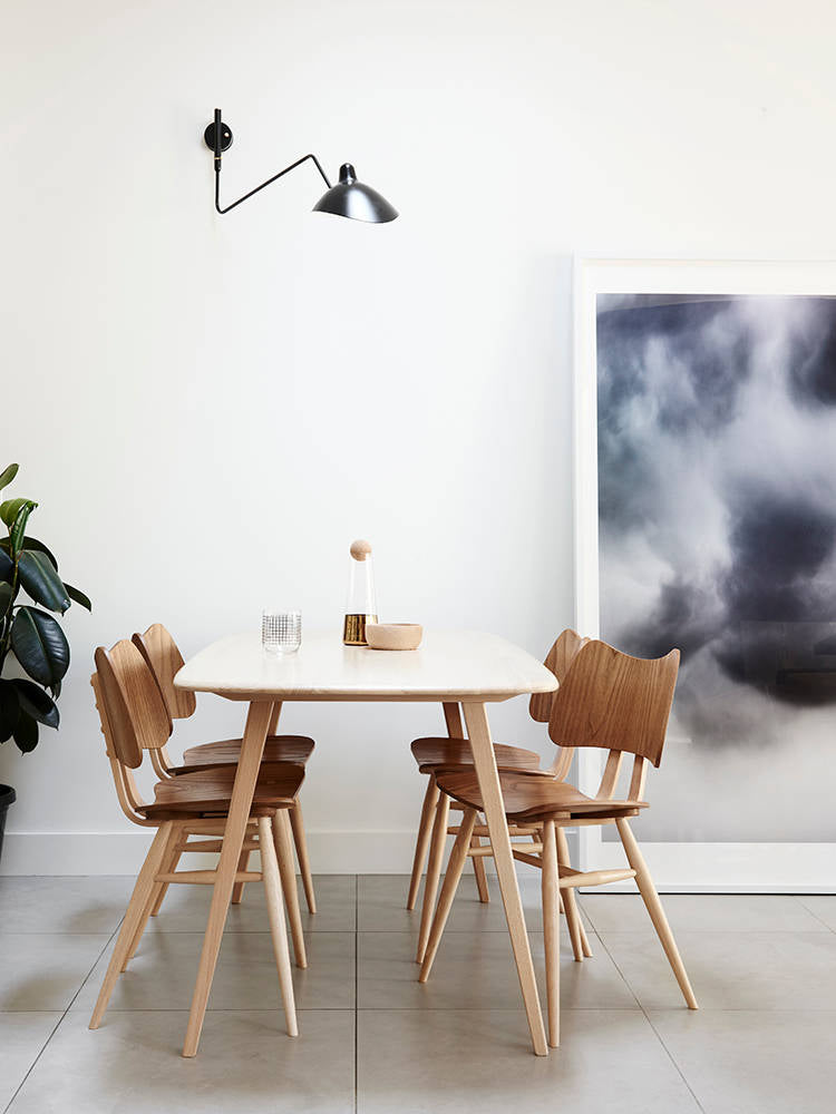 Applique murale moderne Ems en Métal, Aluminium, Laiton Blanc