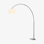 Lampadaire industriel Karle en Marbre chrome