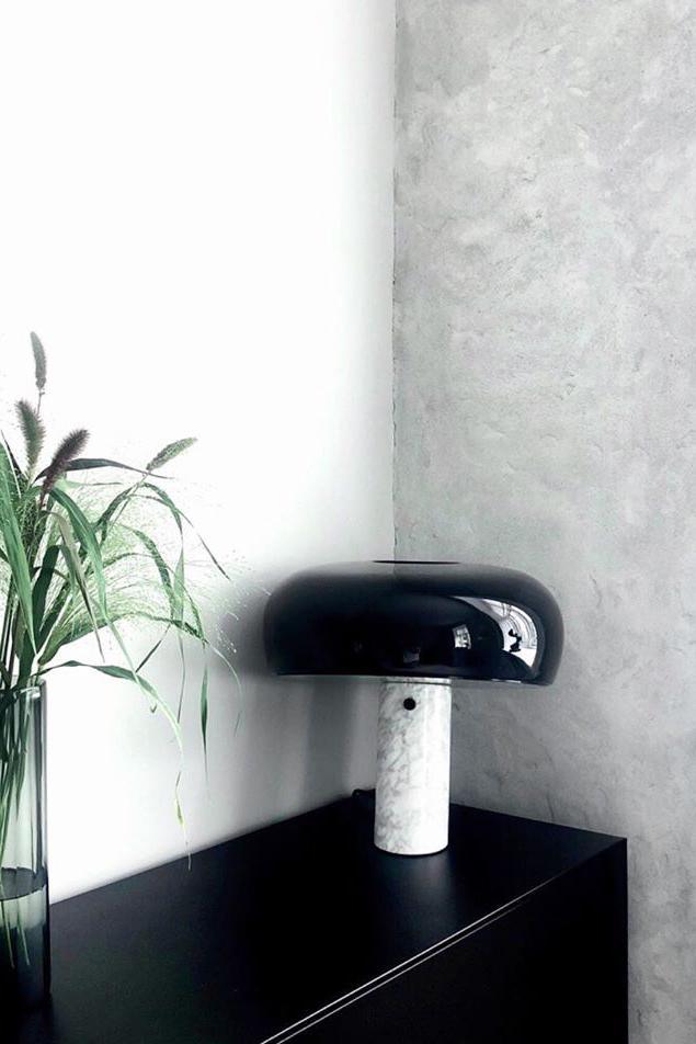 Lampe à poser moderne Kasper en Marbre Vert