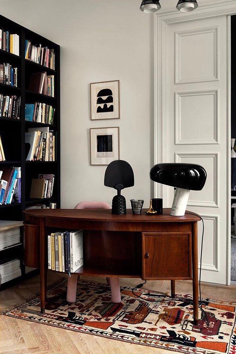 Lampe à poser moderne Kasper en Marbre Blanc