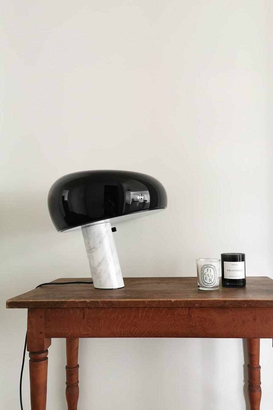 Lampe à poser moderne Kasper en Marbre Vert