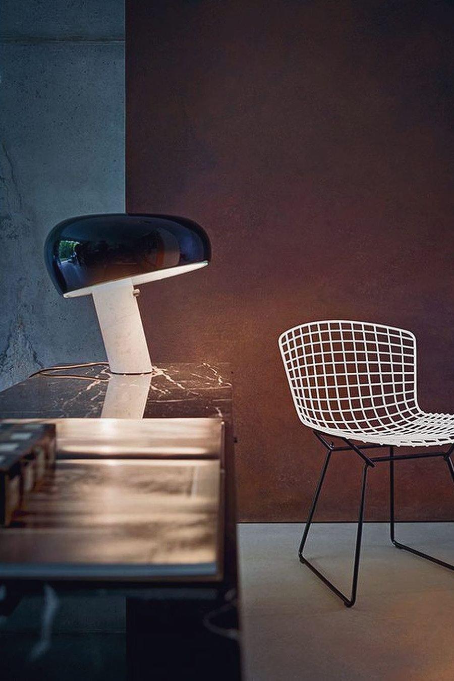 Lampe à poser moderne Kasper en Marbre Vert
