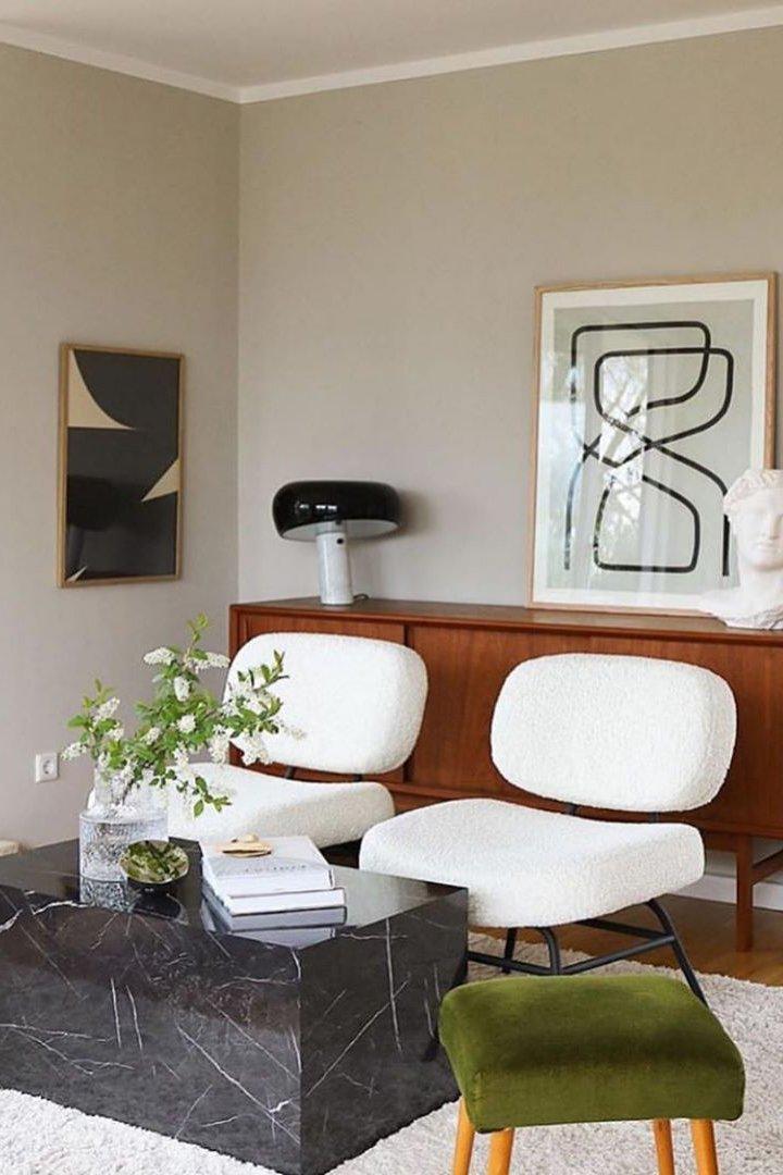 Lampe à poser moderne Kasper en Marbre Blanc