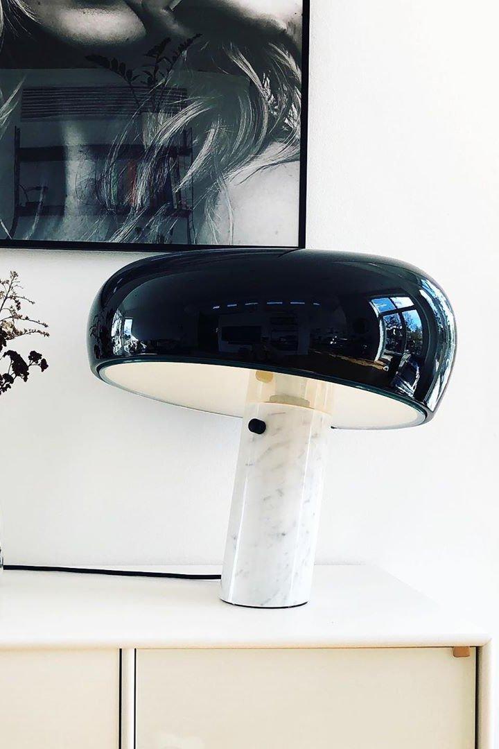 Lampe à poser moderne Kasper en Marbre Vert