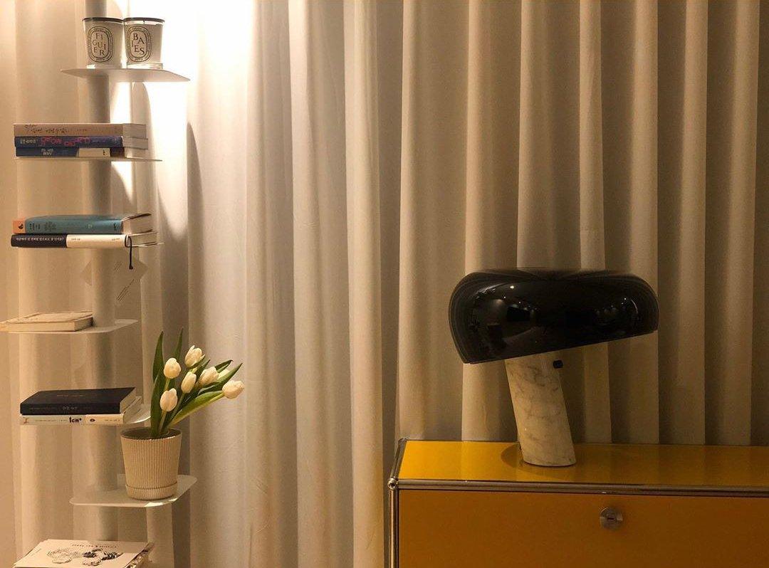 Lampe à poser moderne Kasper en Marbre Vert