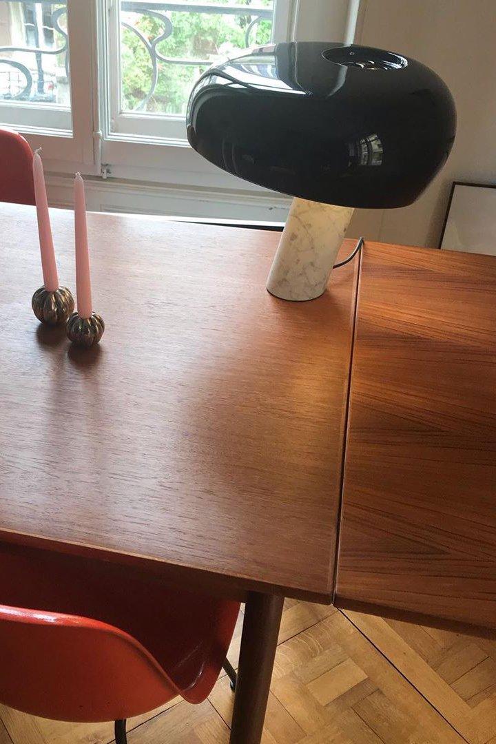 Lampe à poser moderne Kasper en Marbre Noir