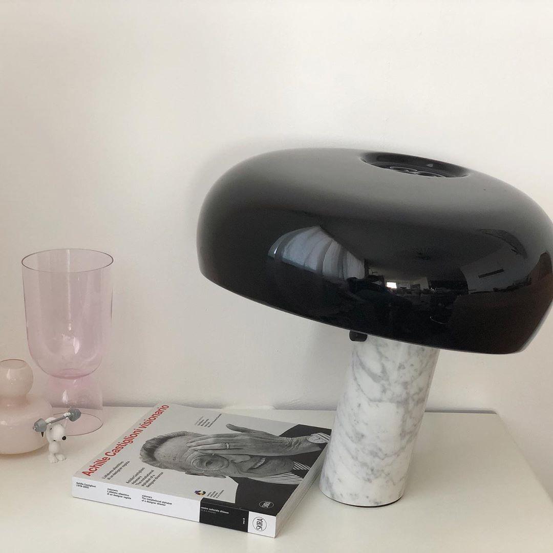 Lampe à poser moderne Kasper en Marbre Vert