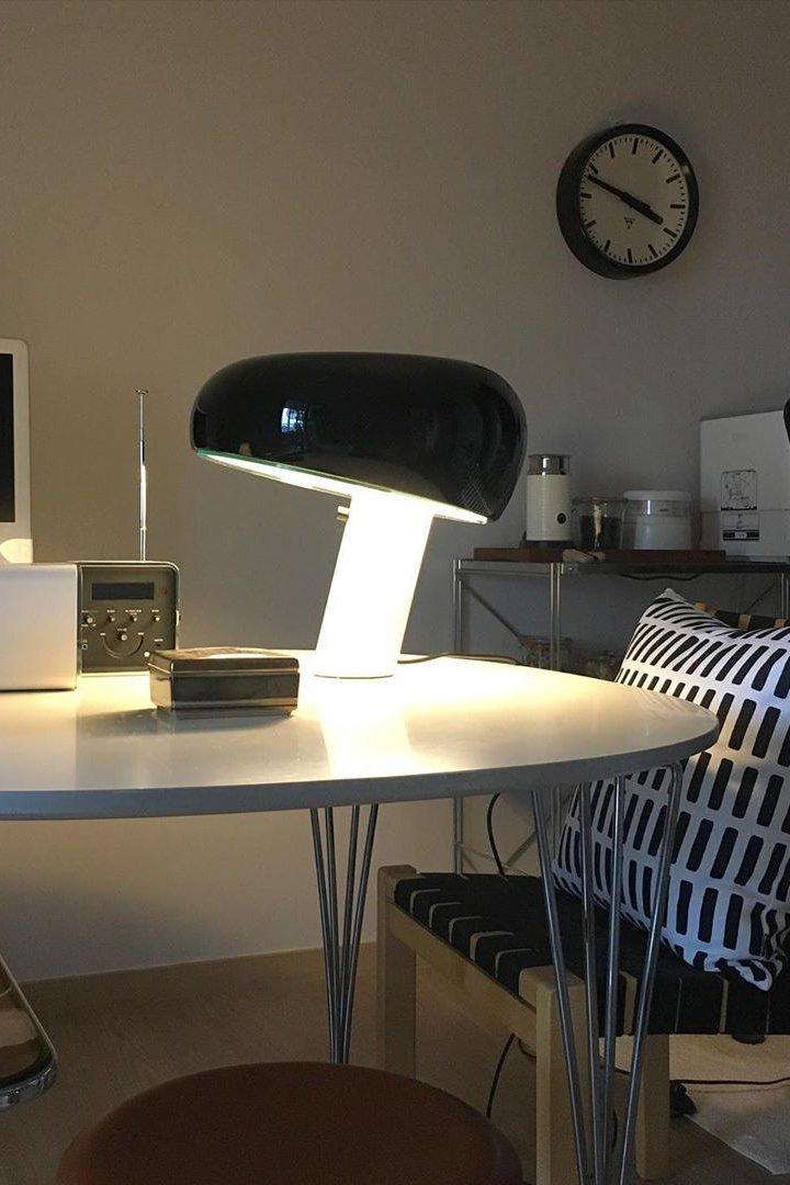 Lampe à poser moderne Kasper en Marbre Blanc