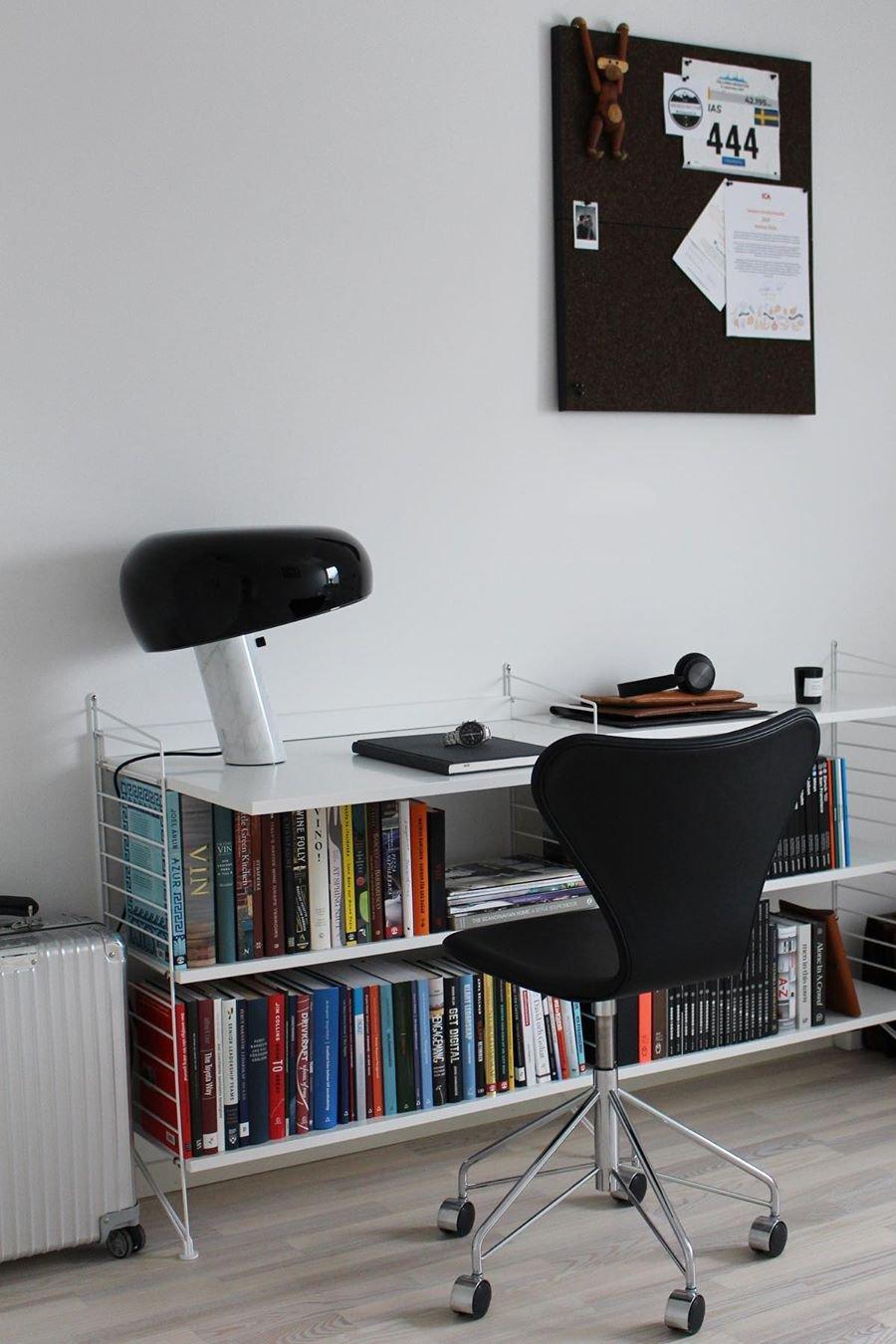 Lampe à poser moderne Kasper en Marbre Noir
