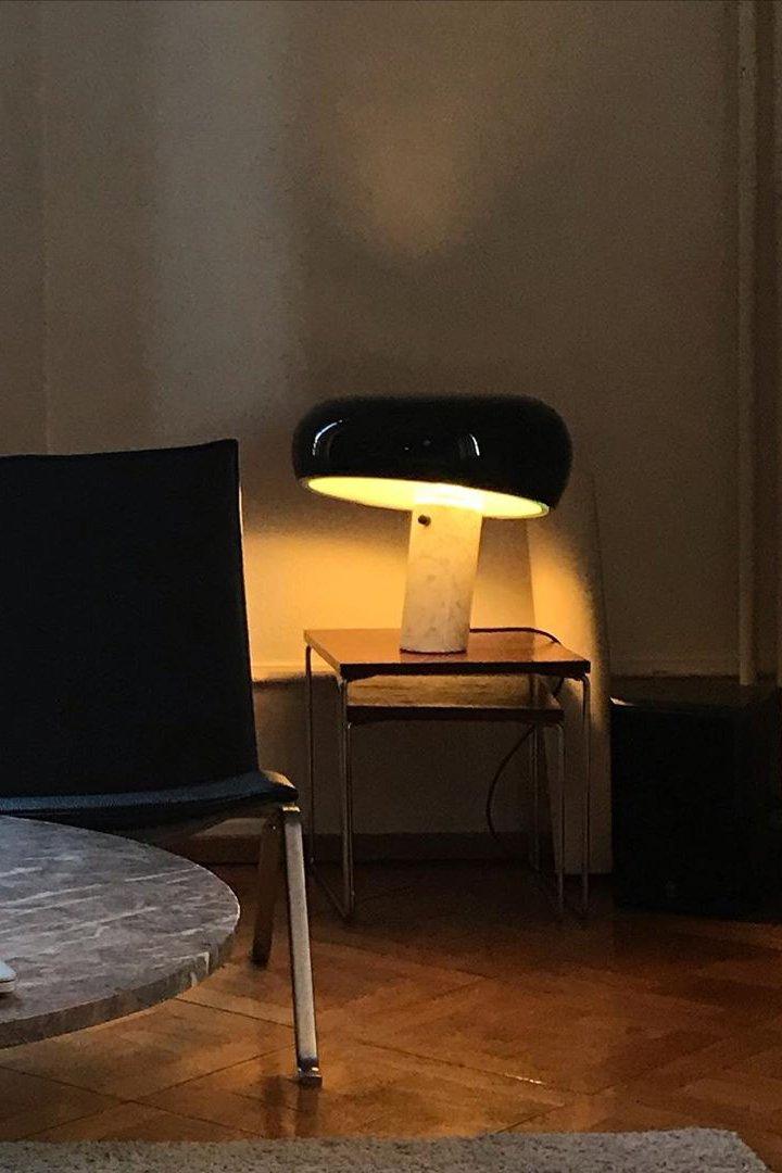 Lampe à poser moderne Kasper en Marbre Vert