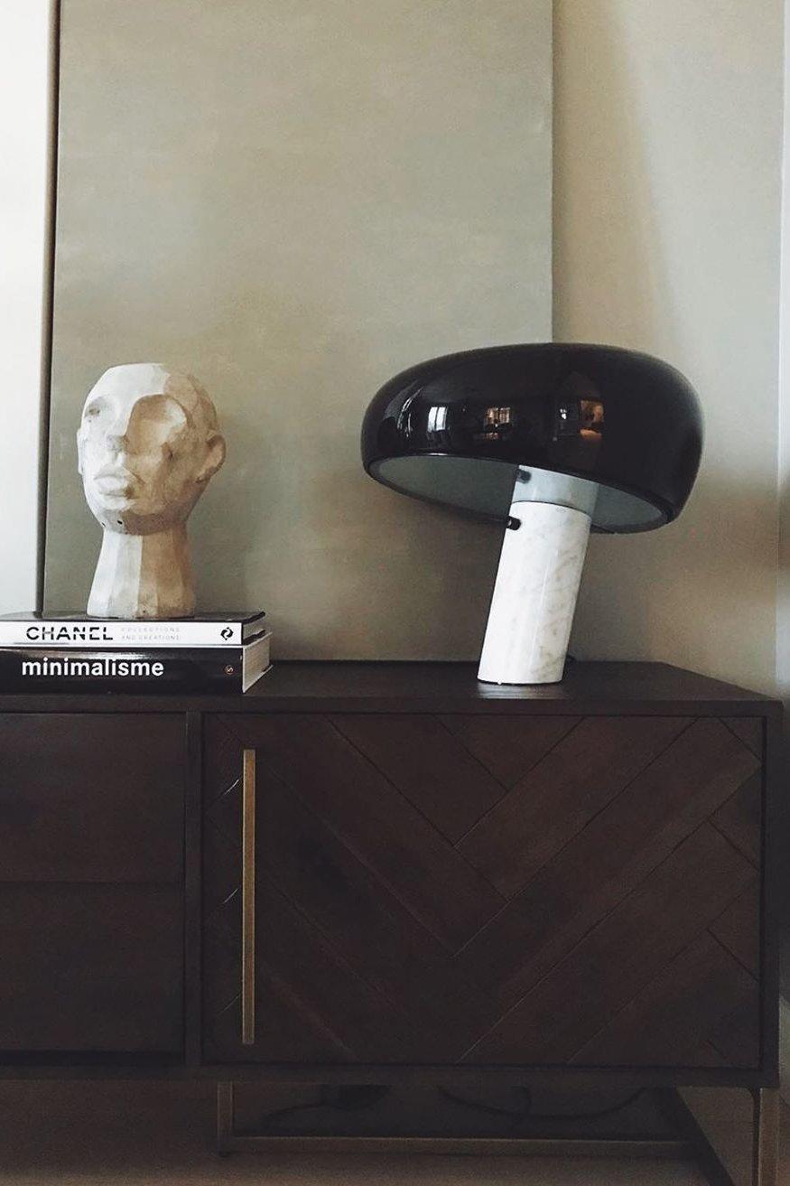 Lampe à poser moderne Kasper en Marbre Vert