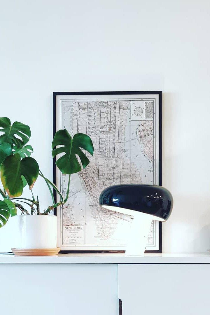 Lampe à poser moderne Kasper en Marbre Noir