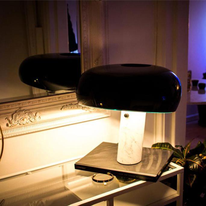 Lampe à poser moderne Kasper en Marbre Noir