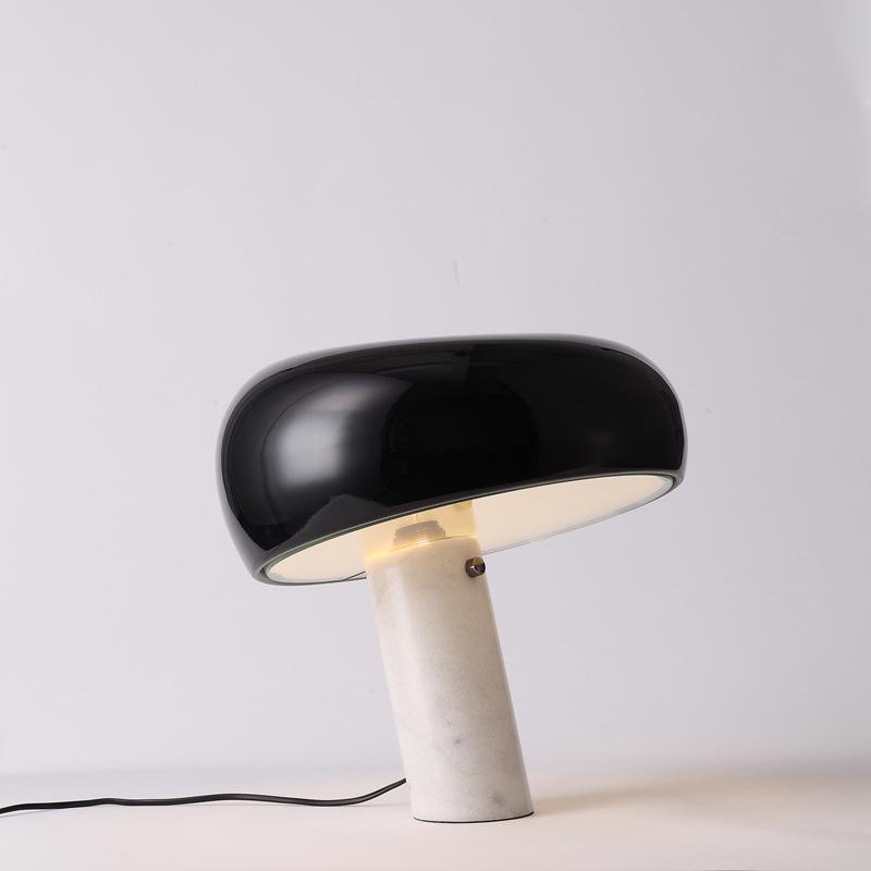 Lampe à poser moderne Kasper en Marbre Blanc