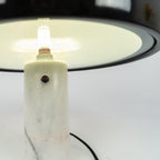 Lampe à poser moderne Kasper en Marbre Blanc