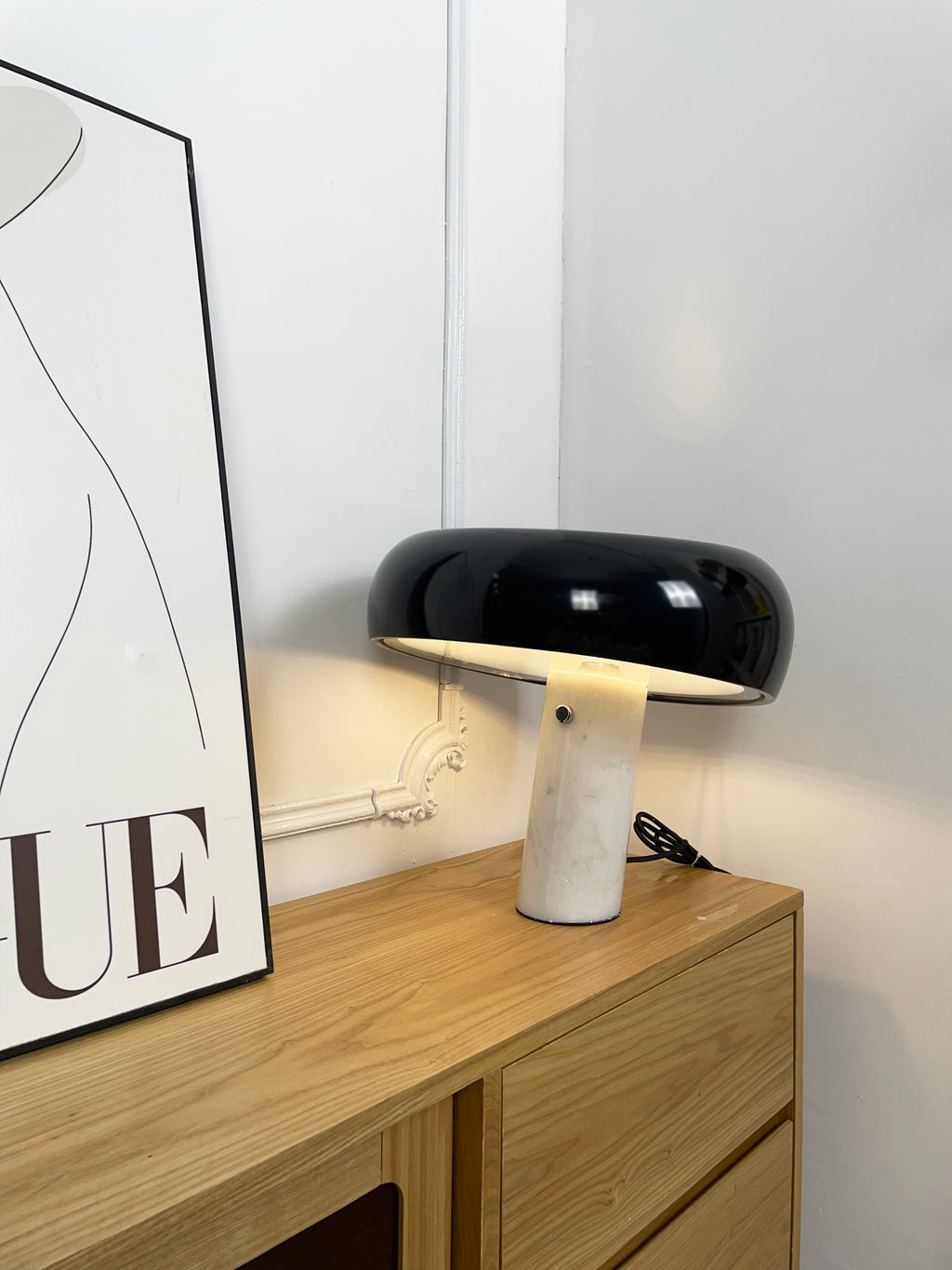 Lampe à poser moderne Kasper en Marbre Vert