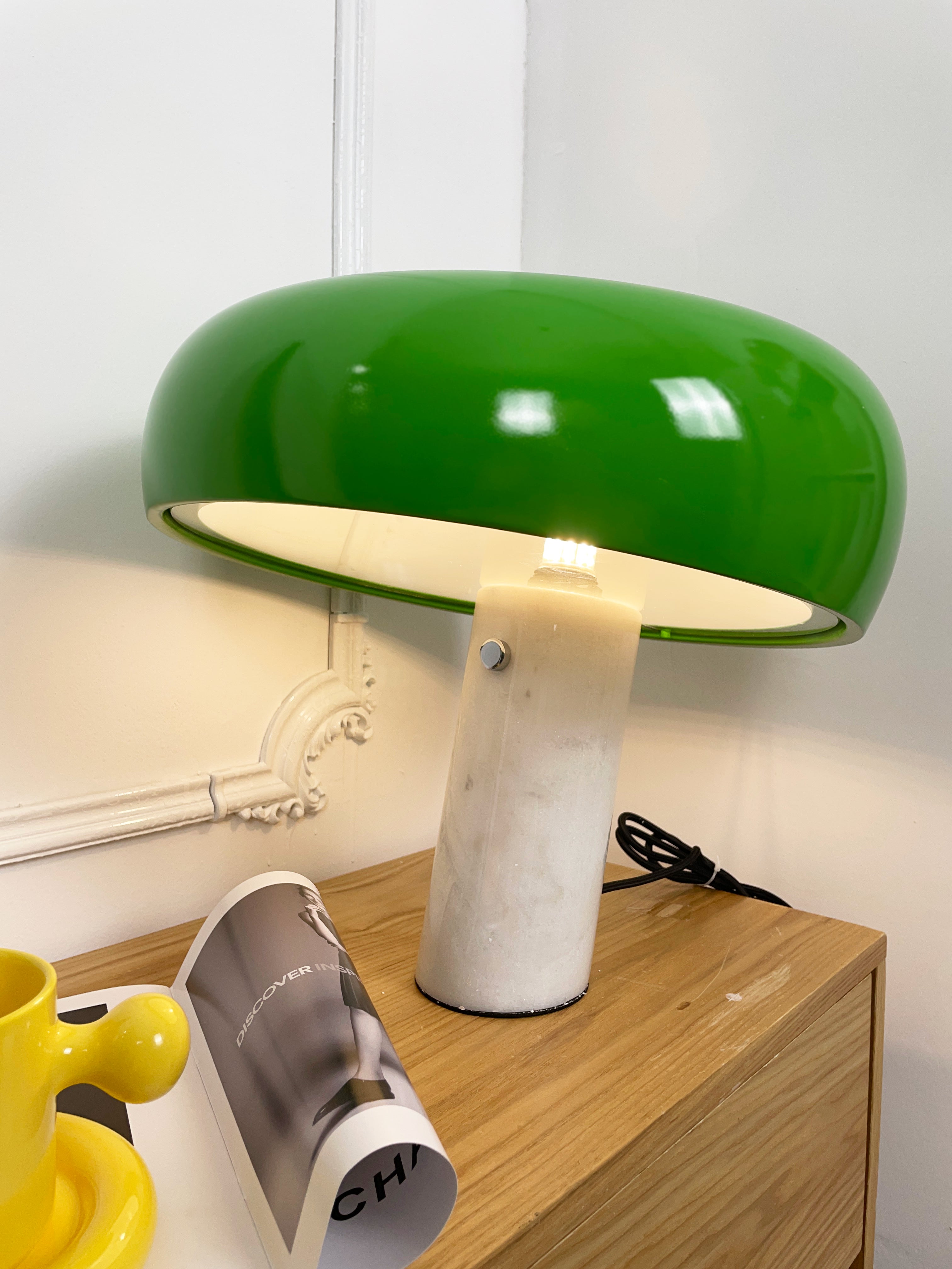 Lampe à poser moderne Kasper en Marbre Noir