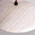 Suspension moderne Enrico en bois Noyer