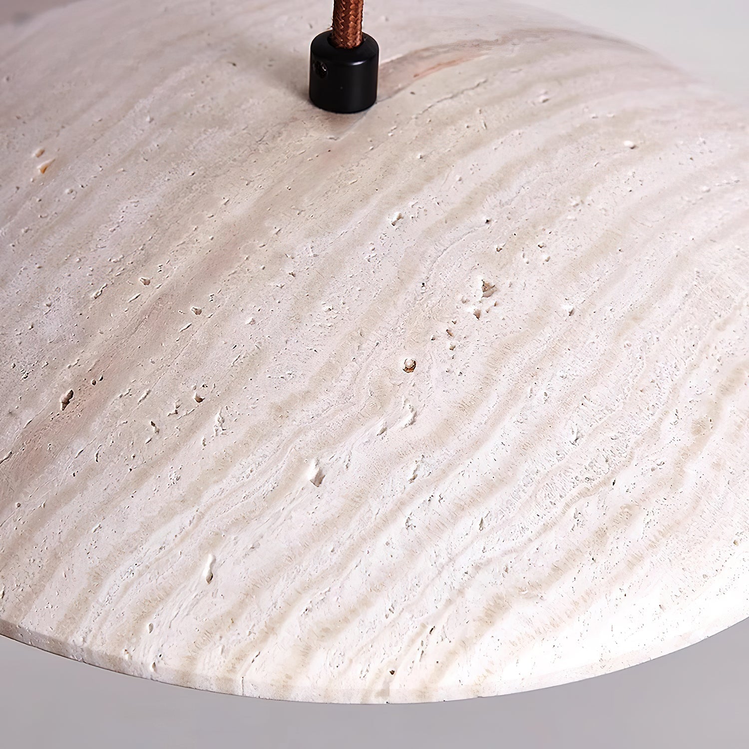 Suspension moderne Enrico en bois Noyer