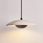 Suspension moderne Enrico en bois Noyer